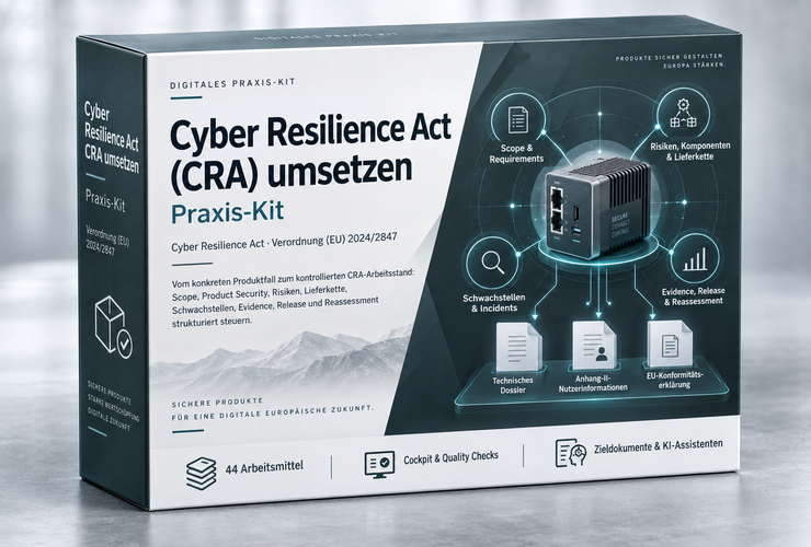 Produktvorschau Cyber Resilience Act (CRA) umsetzen – Praxis-Kit