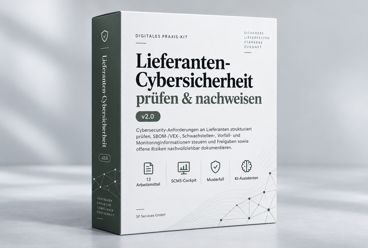 Supply Chain Praxis-Kit mit Lieferantenbewertung, Risikoanalyse und Maßnahmenverfolgung